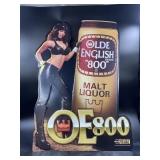 Contemporary Old English Malt Liquor Sign