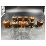 9 Robert Treat Hogg Hand turned Wooden Candle