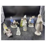 Tray of Porcelain Collectibles