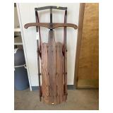 Vintage Metal Runner Snow Sled