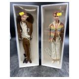 2 Vintage Male Collector Dolls