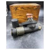 US Navy Vintage Telescope Gun Sight