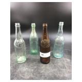 4 Vintage Lancaster Bottles