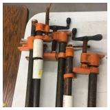 6- 5ft. Pipe Clamps