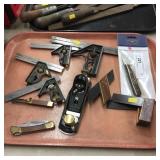 Tray with Various Squares