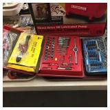 2 Tap & Die Sets & Flat/Round Spoke Shave Set