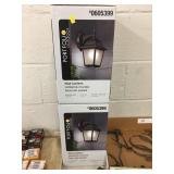 2 Outdoor Wall Lanterns