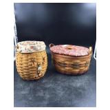 2 Fall Longaberger Baskets
