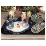 Tray of Glassware