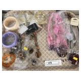 Tray of New Decorative Costume Jewelry