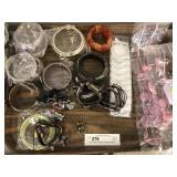 Tray of New Decorative Costume Jewelry