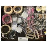 Tray of New Decorative Costume Jewelry