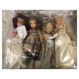 8 Vintage Collector Dolls