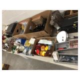 Table of Stereo Equipment, Reflectors, Tools,