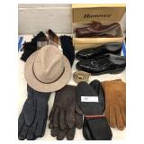 Selection of Shoes, Gloves and Scarves