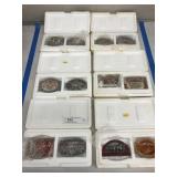 12 Budweiser Belt Buckles