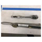 Snap On Ratchet & Torque Meter Ratchet