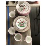 Partial Table of Approx. 36pcs of Rooster Decorate