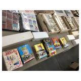 Table of Sports Cards