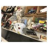 Table of Tools, Clamps, Nut Drivers, Sand paper,