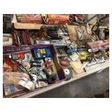 Partial Table of Tools, Electric Tools, etc.