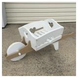 Wooden Wheelbarrow Planter