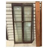 Pair of Vintage Glass Doors