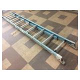 18ft Werner Fiberglass Extension Ladder