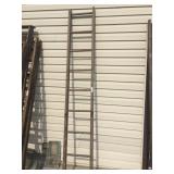 Primitive Wooden Ladder