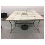 Tile Top Table