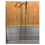 Two Metal Flower Holders