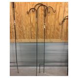 Two Metal Plant Holders