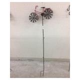 Metal Bike Garden Sculpture