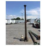 Early Cast Iron Street Light Post