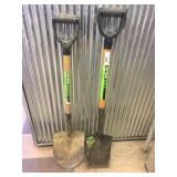 2 Shovels
