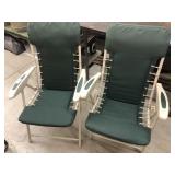 Pair of Folding Patio Chairs