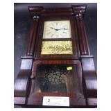 Walnut Cased OG Style Mantle Clock