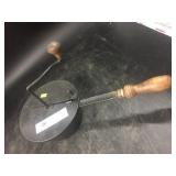 Primitive Pressed Steel Popcorn Popper