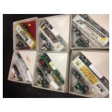 6 Various Winross Trucks