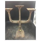 19th Century 3-Arm Candle Stand