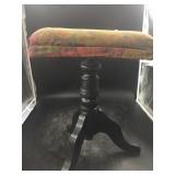 Wooden Upholstered Organ Stool