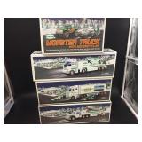 4 Various Hess Trucks