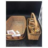 5 Various Longaberger Baskets