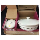 2pcs of Longaberger Pottery