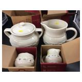 4pcs of Longaberger Pottery