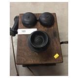 Oak Wall Telephone