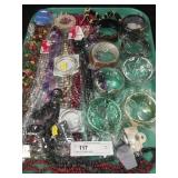 Tray Lot of Costume Jewelry