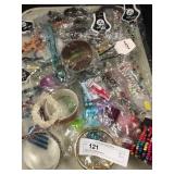 Tray Lot of Costume Jewelry