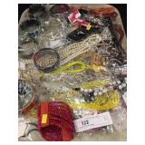 Tray Lot of Costume Jewelry