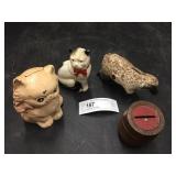 Lot of 4 Various Still Banks